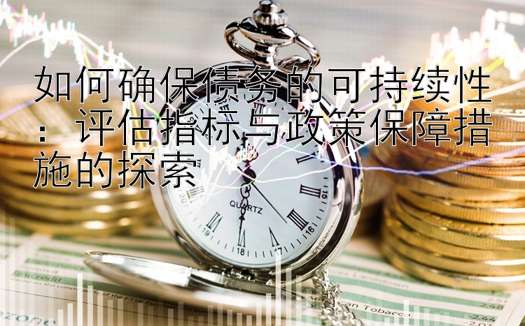 如何确保债务的可持续性：评估指标与政策保障措施的探索