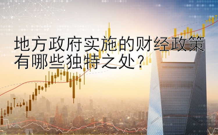 地方政府实施的财经政策有哪些独特之处？