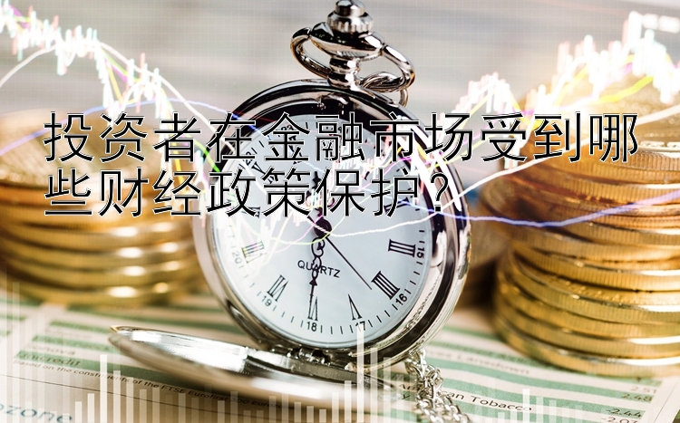 投资者在金融市场受到哪些财经政策保护？