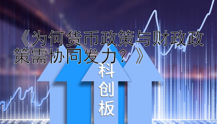 《为何货币政策与财政政策需协同发力？》