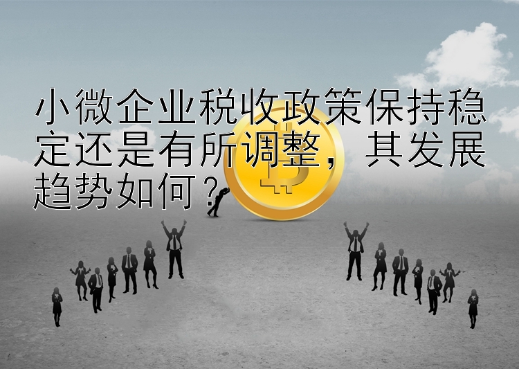 小微企业税收政策保持稳定还是有所调整，其发展趋势如何？