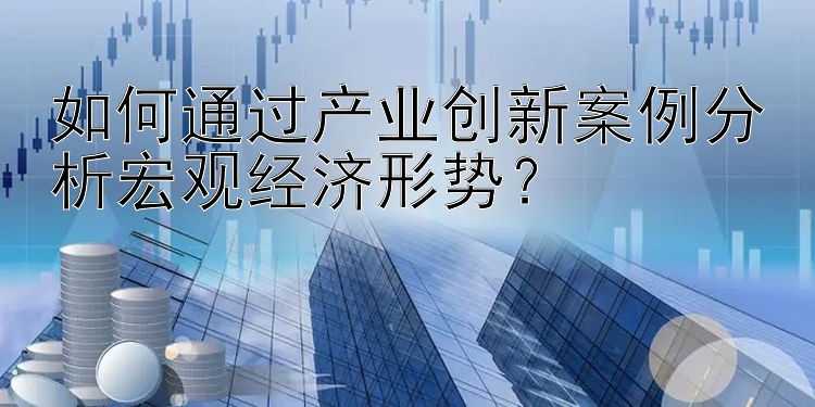 如何通过产业创新案例分析宏观经济形势？