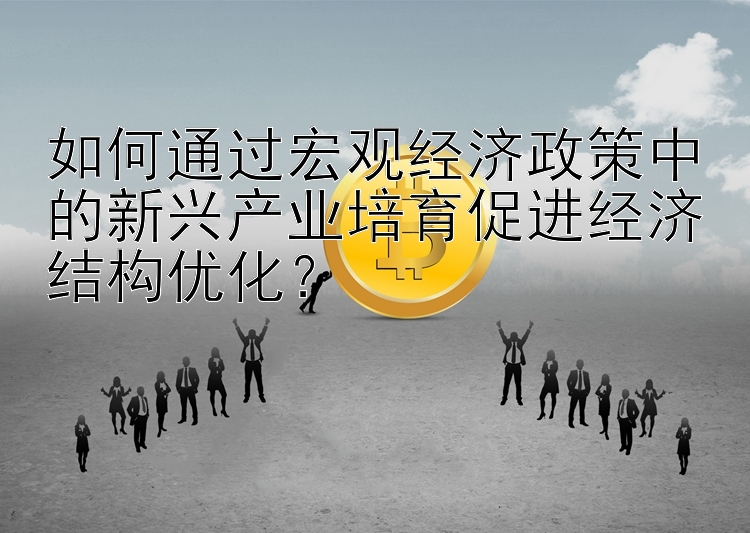 如何通过宏观经济政策中的新兴产业培育促进经济结构优化？