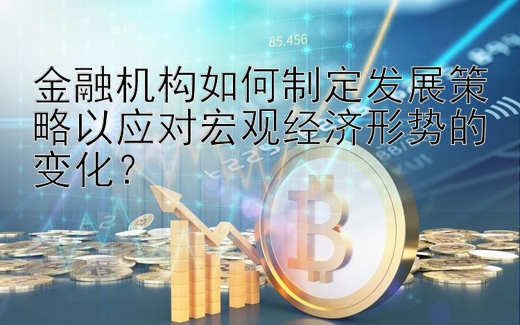 金融机构如何制定发展策略以应对宏观经济形势的变化？