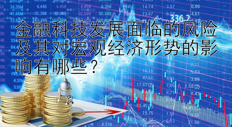 金融科技发展面临的风险及其对宏观经济形势的影响有哪些？