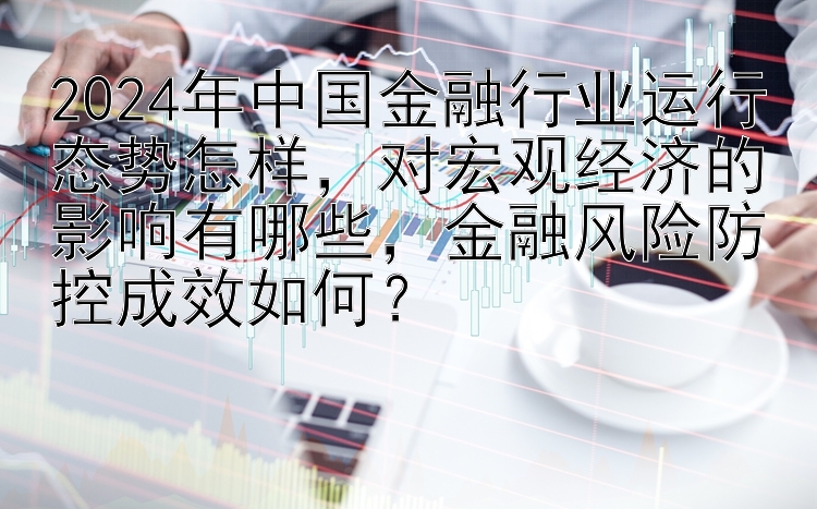 2024年中国金融行业运行态势怎样，对宏观经济的影响有哪些，金融风险防控成效如何？