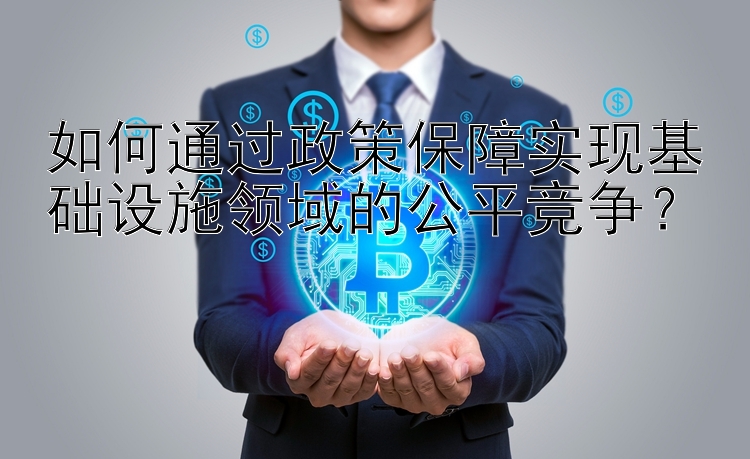 如何通过政策保障实现基础设施领域的公平竞争？